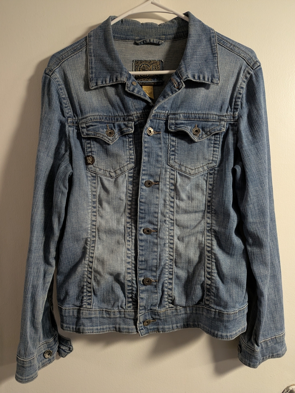 Women's Light Blue Denim Jacket - Classic Jean Coat